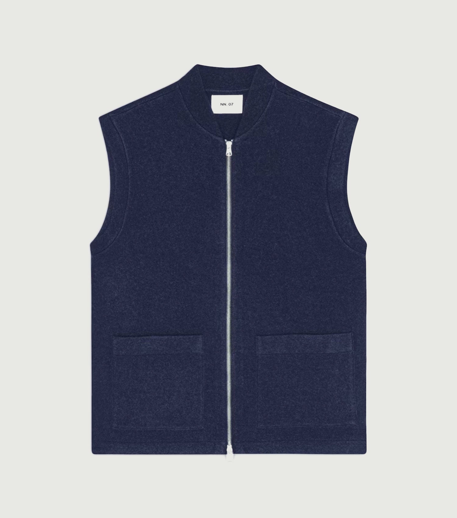 Boiled Vest 6398 Navy Blue - NN.07