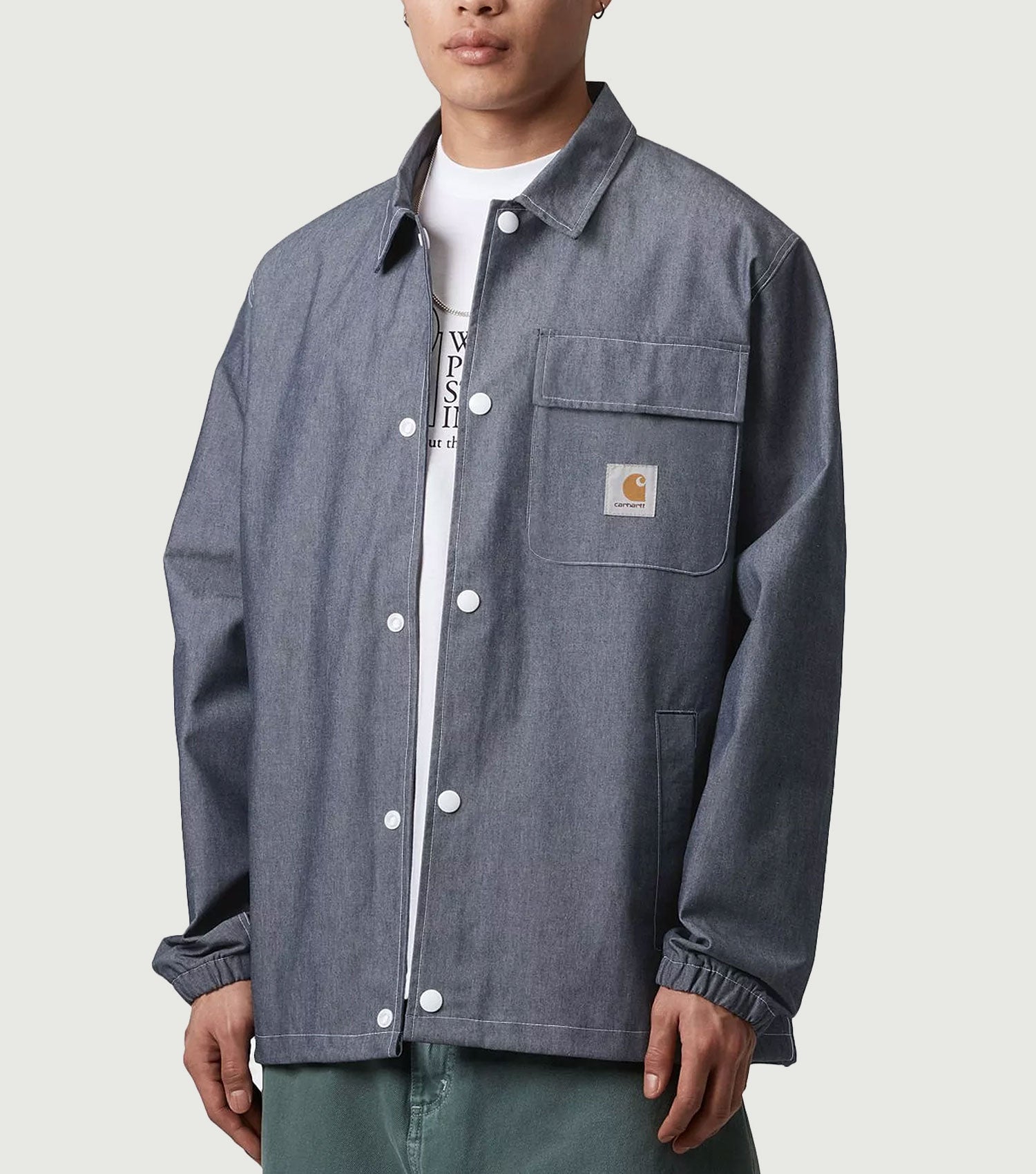 Blake Coach Jacket Cotton Blue - Carhartt WIP