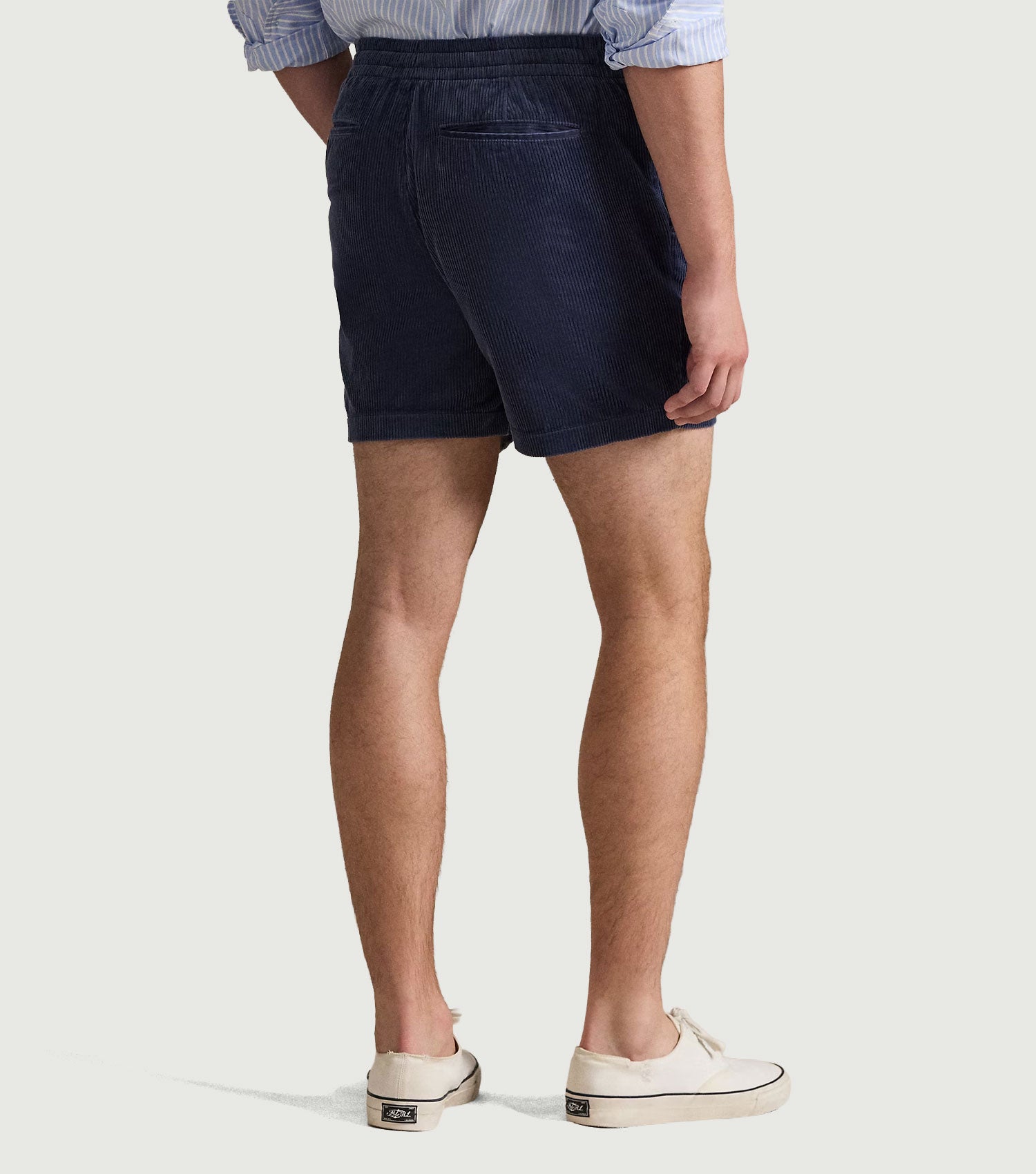 15 cm Polo Prepster Corduroy Shorts Boston Navy - Ralph Lauren