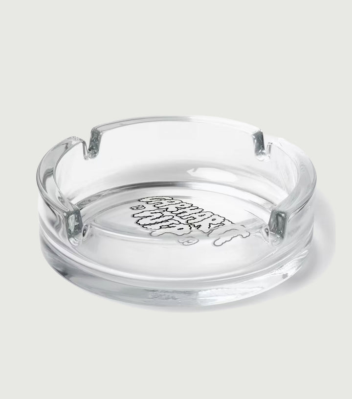 Cloud Script Ashtray Clear