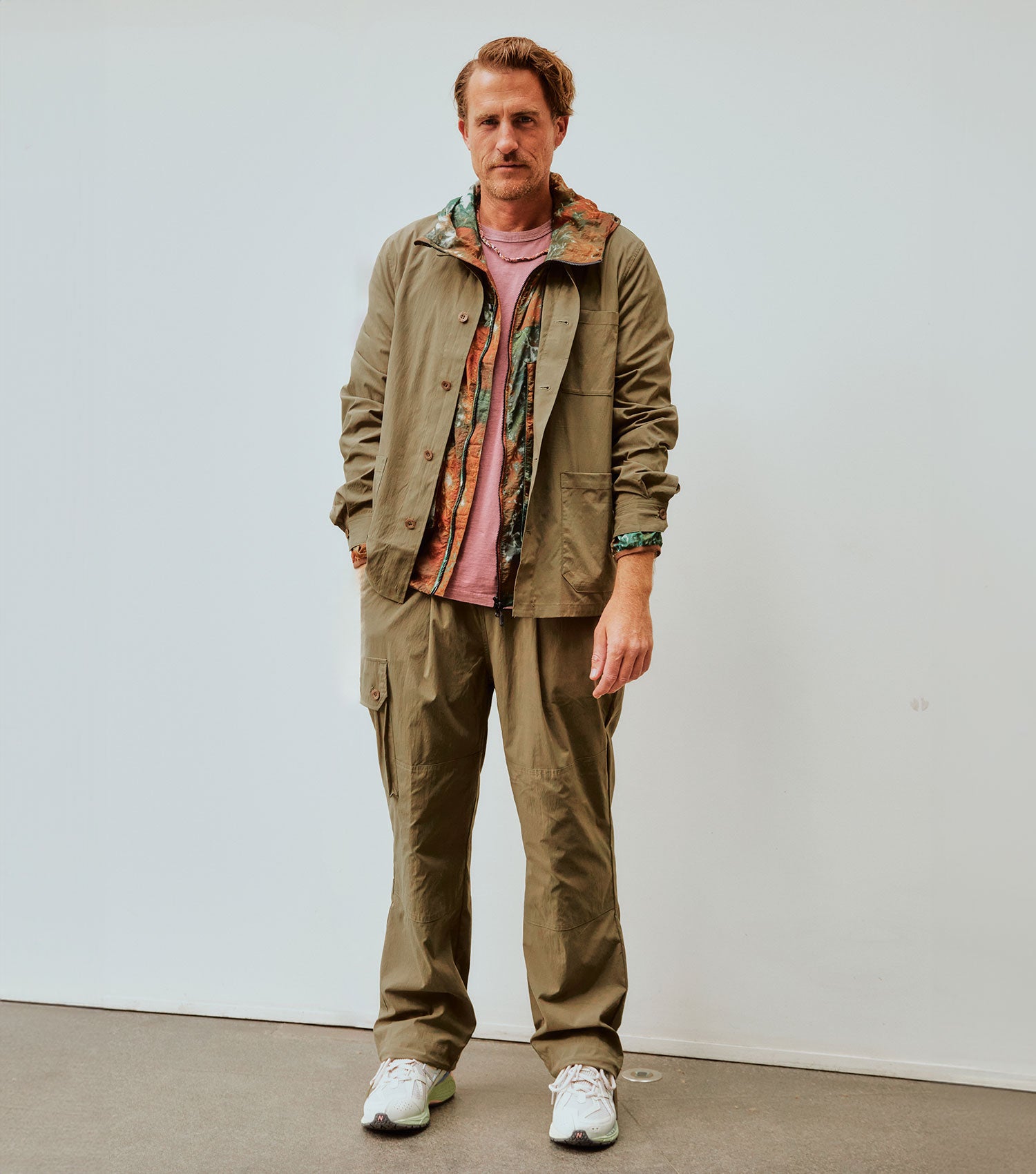 New Cargo Straight Fit Pant Army - BLAW