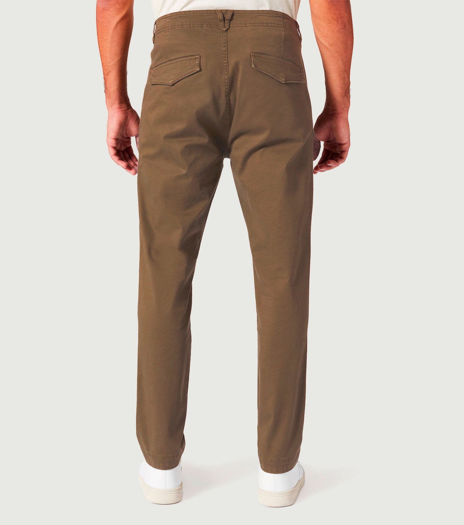 Chino Pleated 2/60 Pant Beige - BLAW