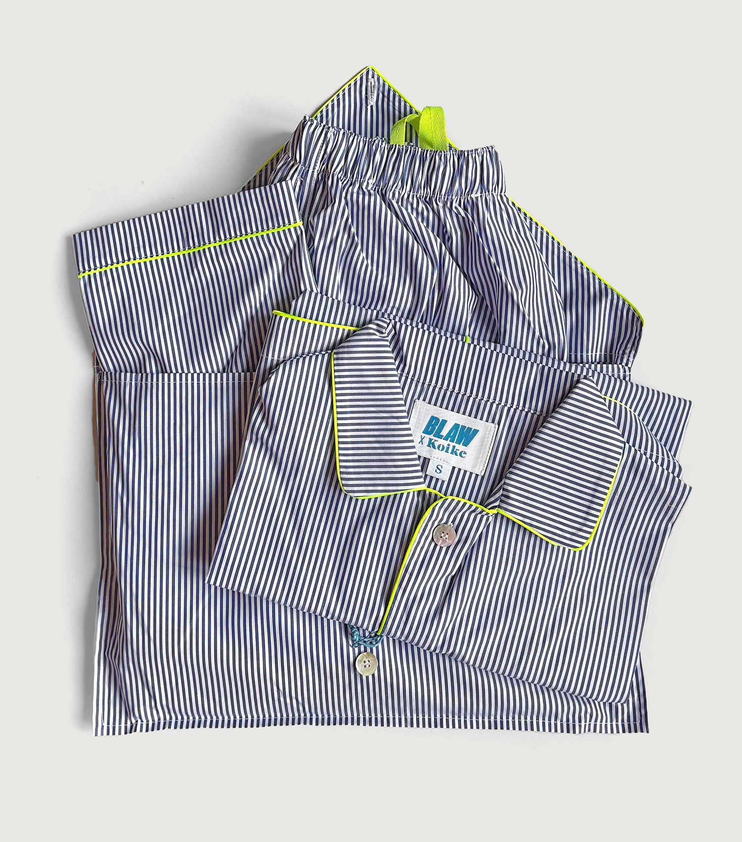 Pyjama Set Pipe Yellow - BLAW