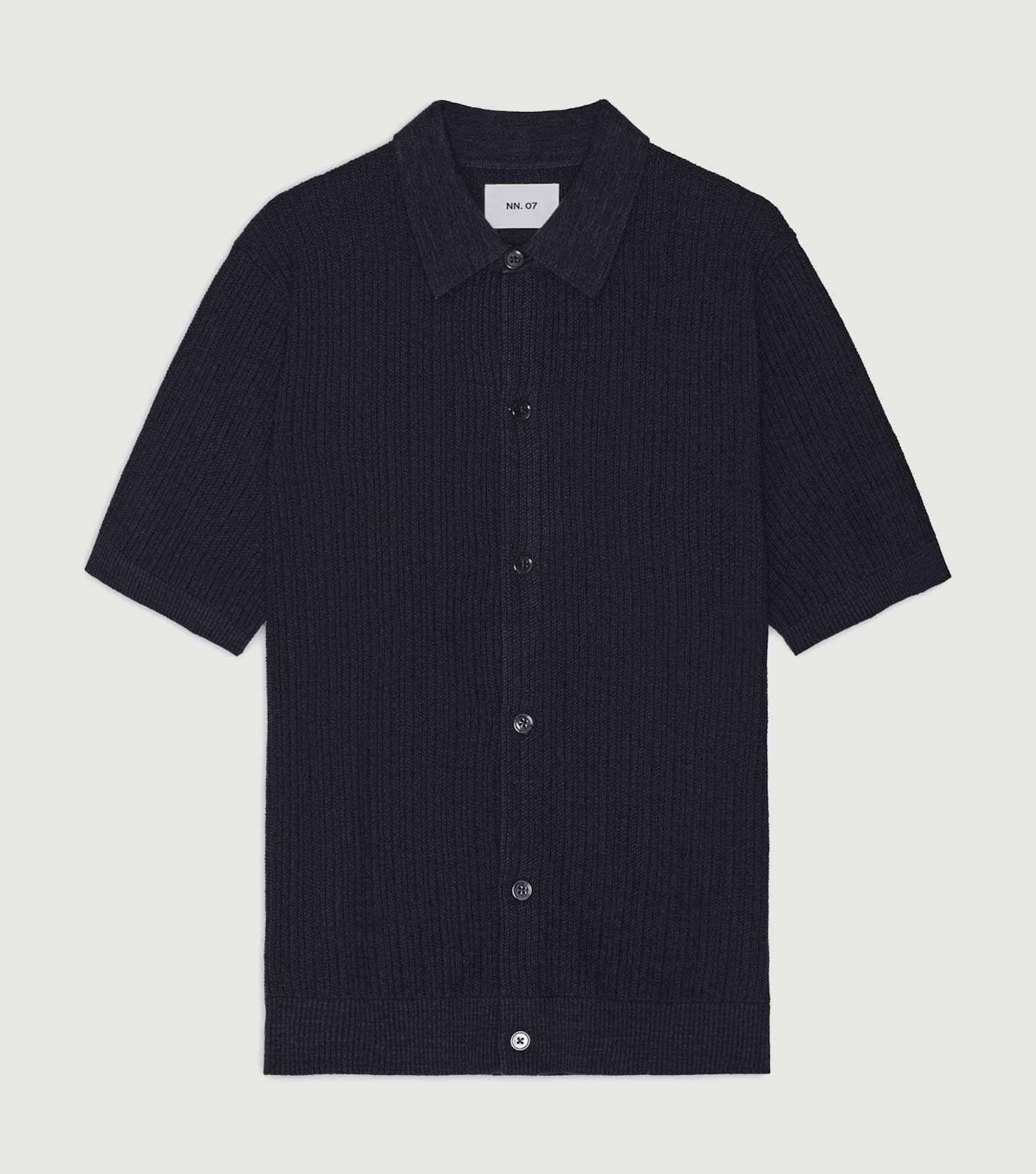 Nolan Polo Cardigan 6695 Navy Blue - NN.07