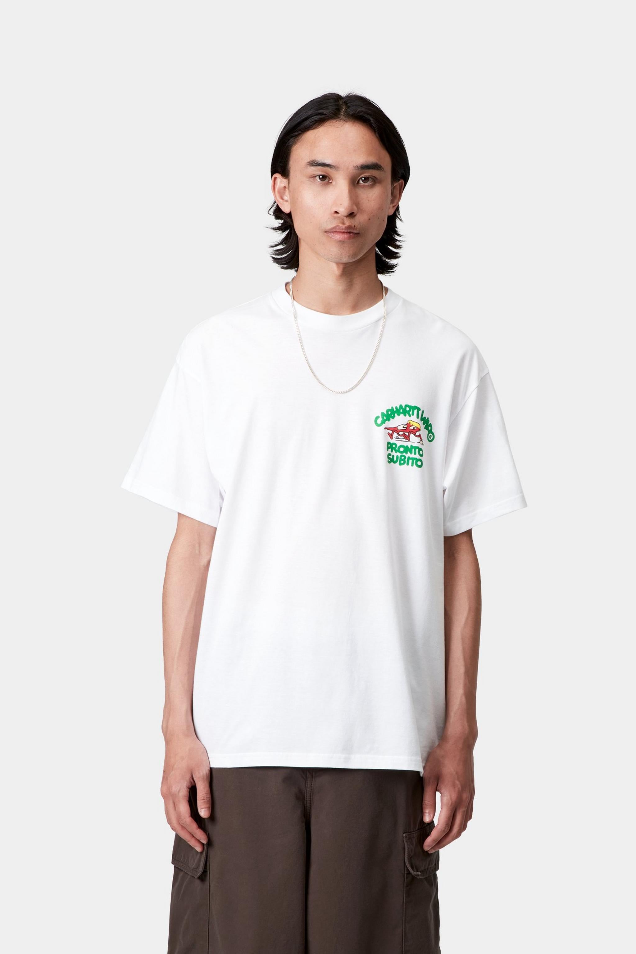 S/S Pronto T-Shirt White - Carhartt WIP
