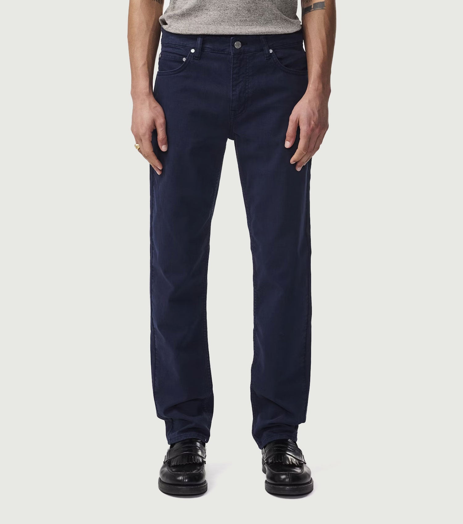 Tony Classic slim fit Trouser Navy Blue - NN.07