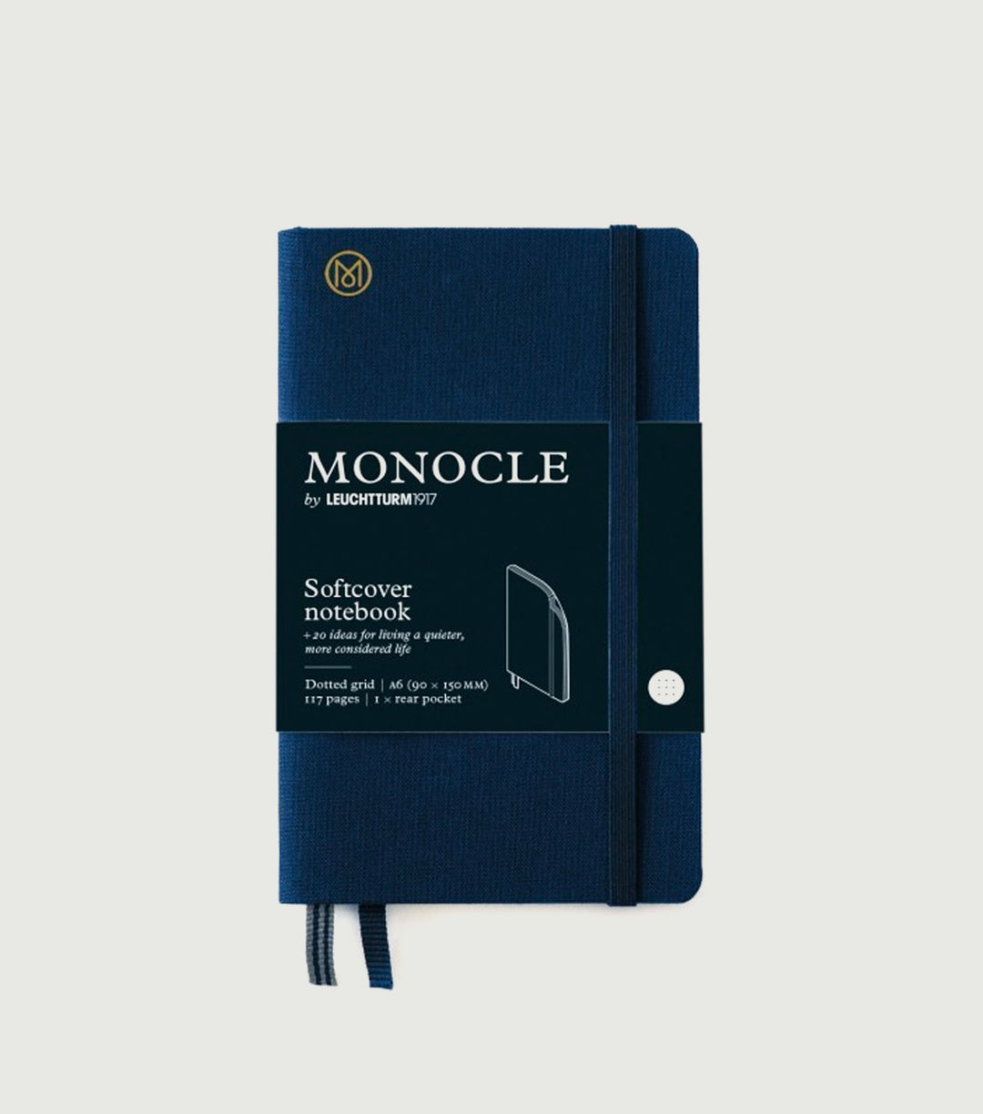 Notebook A6 Monocle, Softcover Navy - MONOCLE by Leuchtturm1917