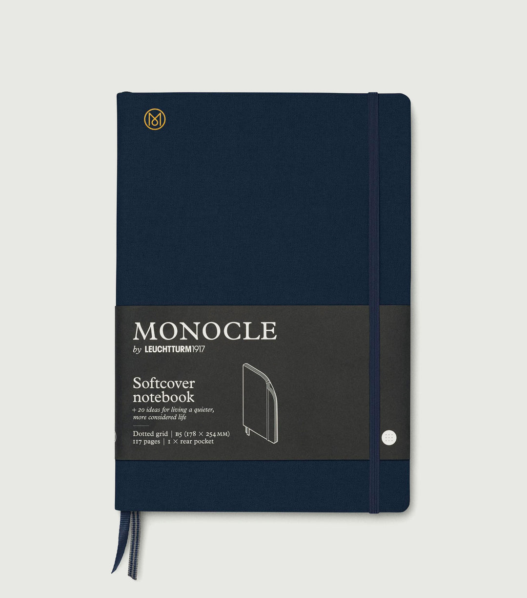 Notebook B5 Monocle, Soft Cover Light Nv - MONOCLE by Leuchtturm1917