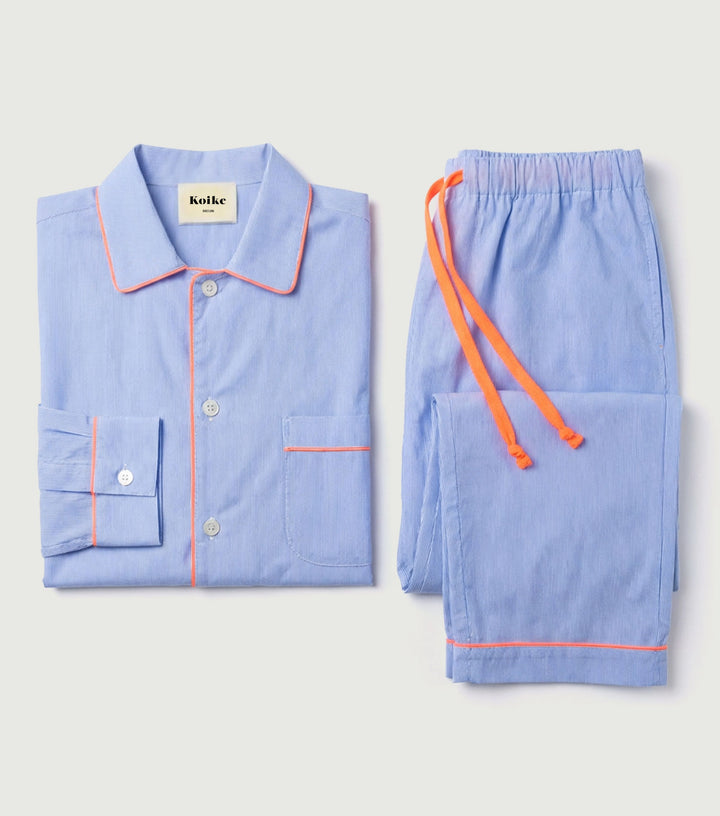 Pyjama Set Pipe Orange - Vicky