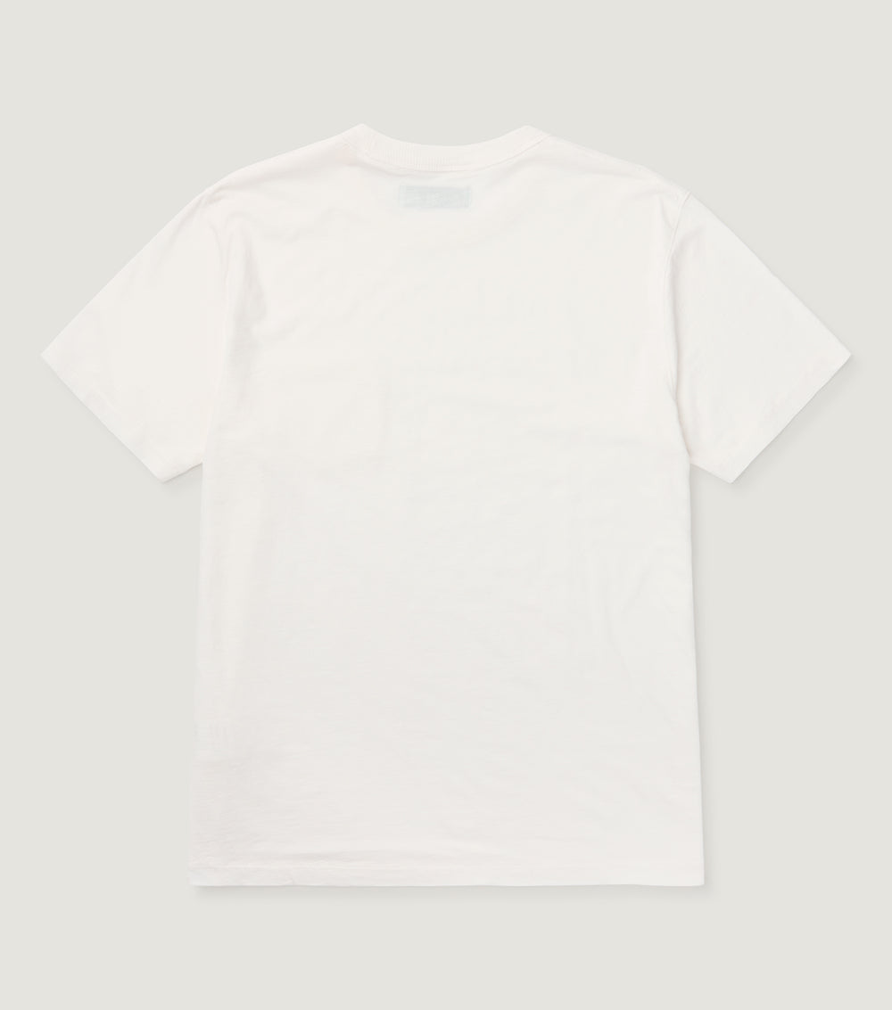 Flame T-shirt White - BLAW