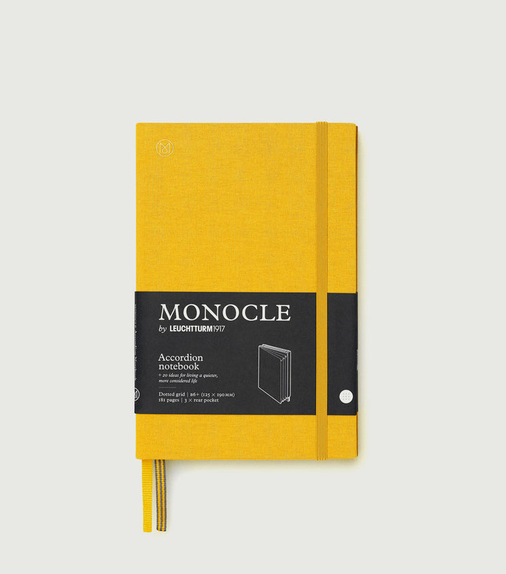 Accordion Notebook Yellow - MONOCLE by Leuchtturm1917