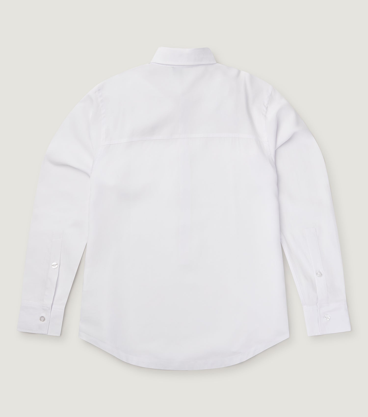 Linen Polera Shirt White - BLAW