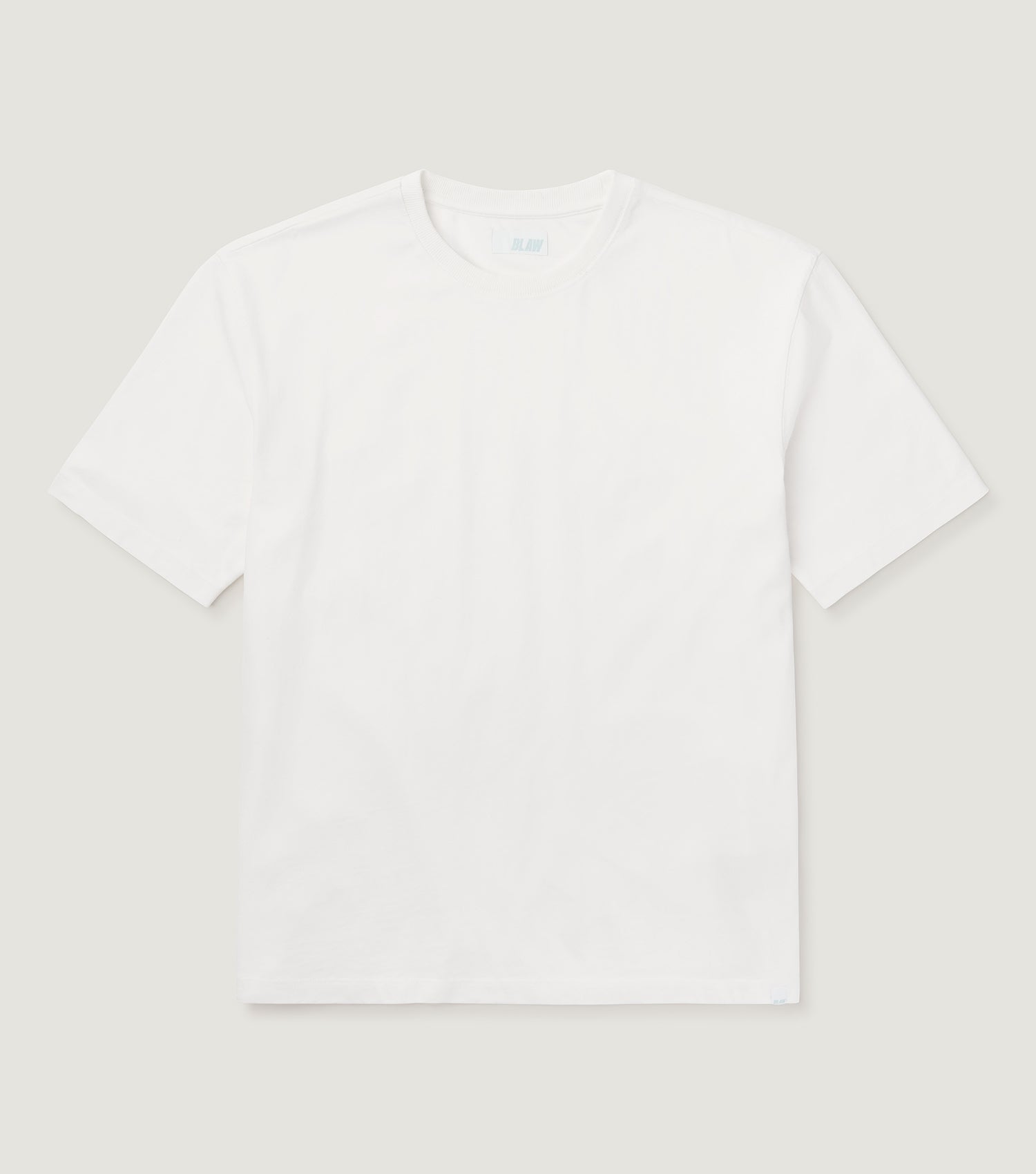 Organic Cotton Heavy T-shirt Ecru - BLAW