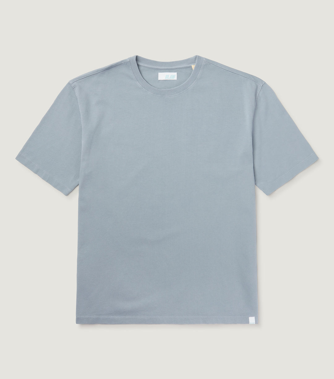 Organic Cotton Heavy T-shirt Aqua - BLAW