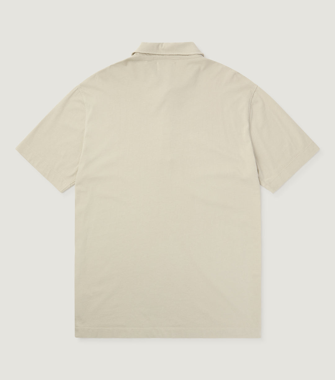 Cotton Short Sleeve Polo Stone - BLAW