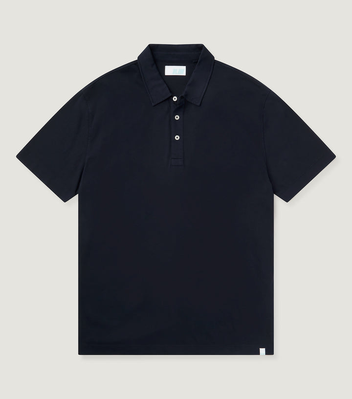 Cotton Short Sleeve Polo Night
