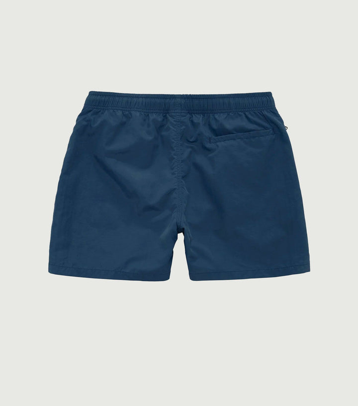 Navy Nylon Swim Shorts - OAS Company