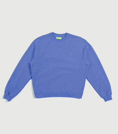 City crewneck sweat light blue - New Amsterdam Surf Association