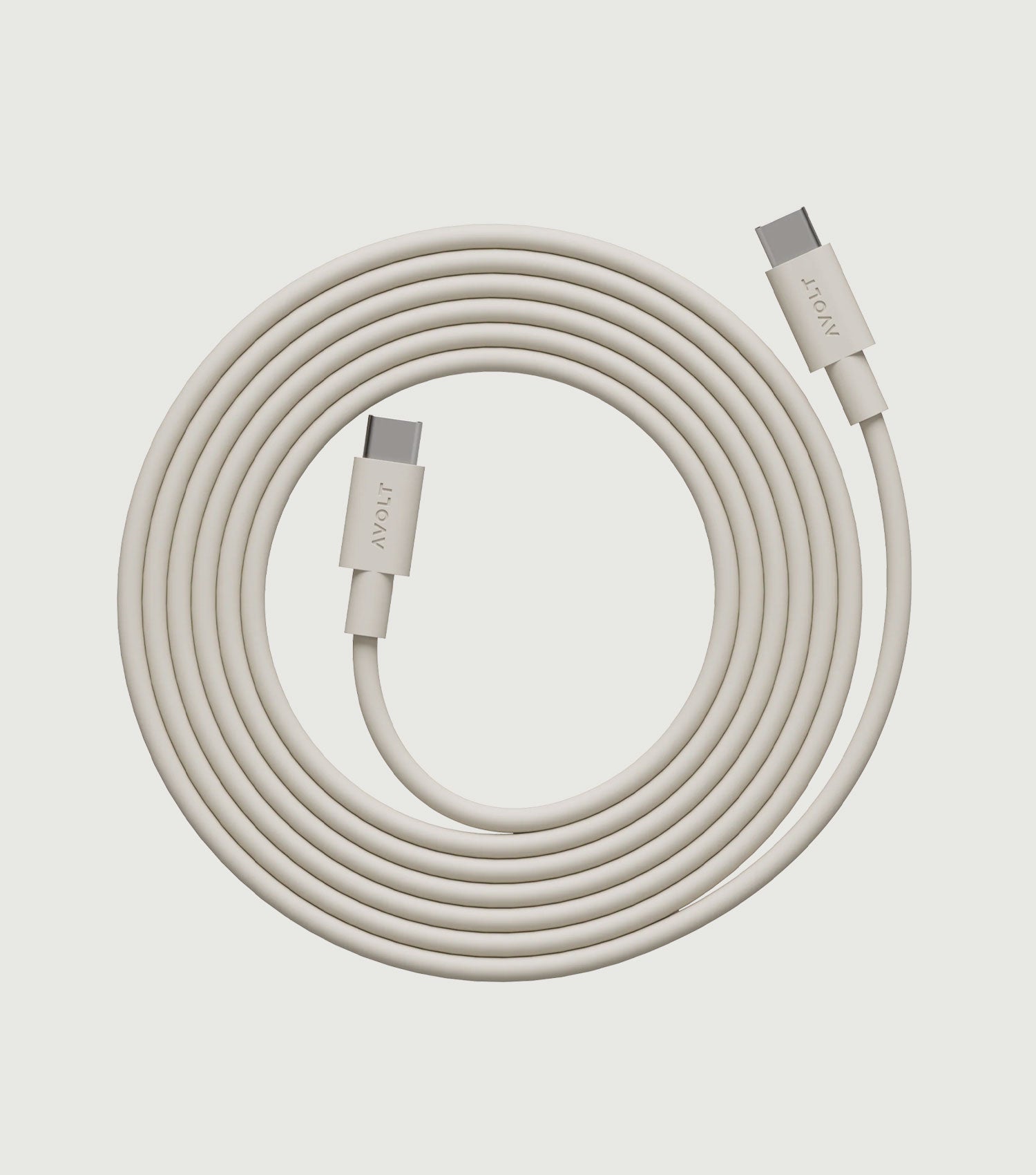 Cable 1 USB-C to USB-C / 2m Nomad Sand - Avolt