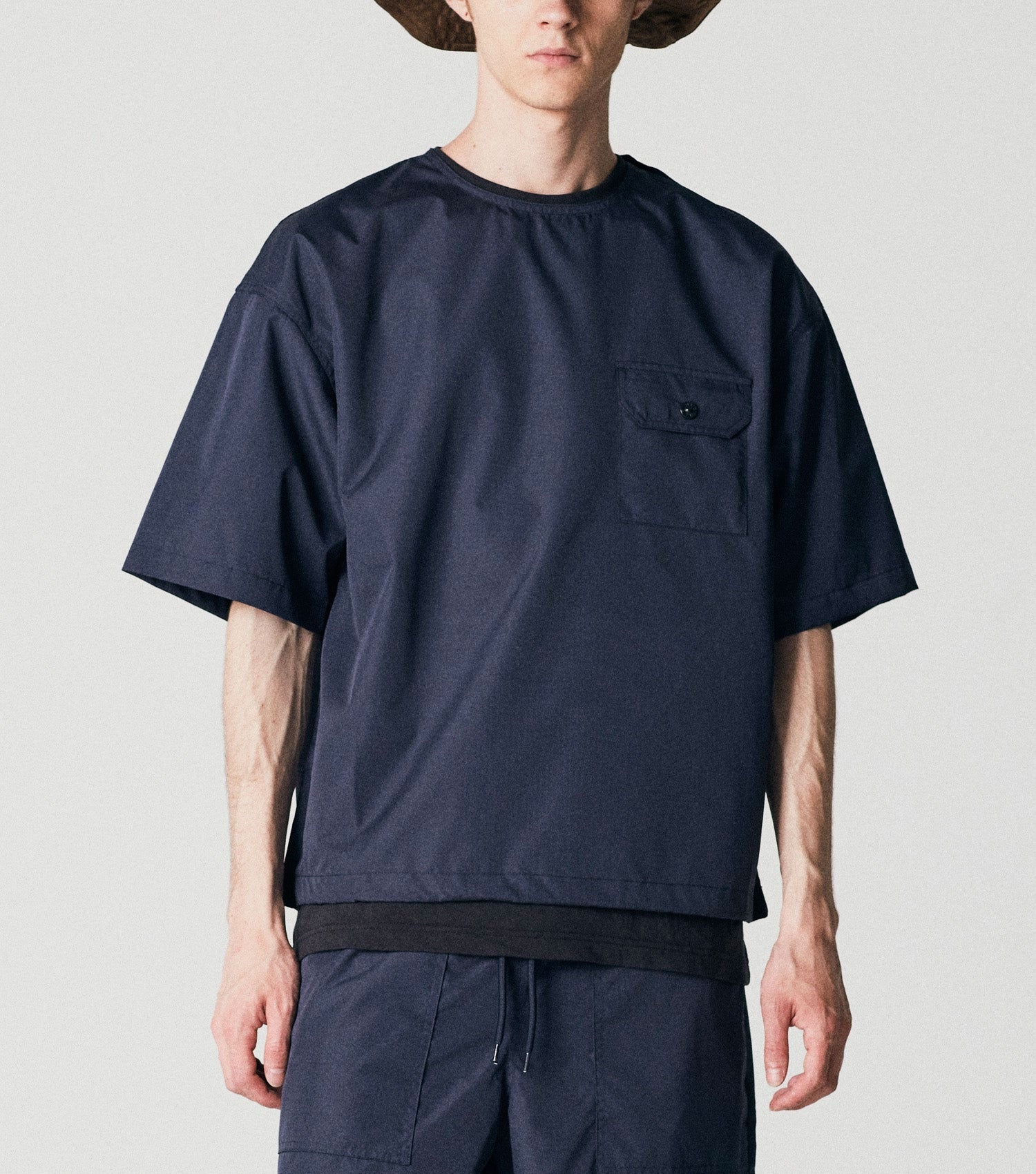 Military Half Sleeve Cut Sew - TAION