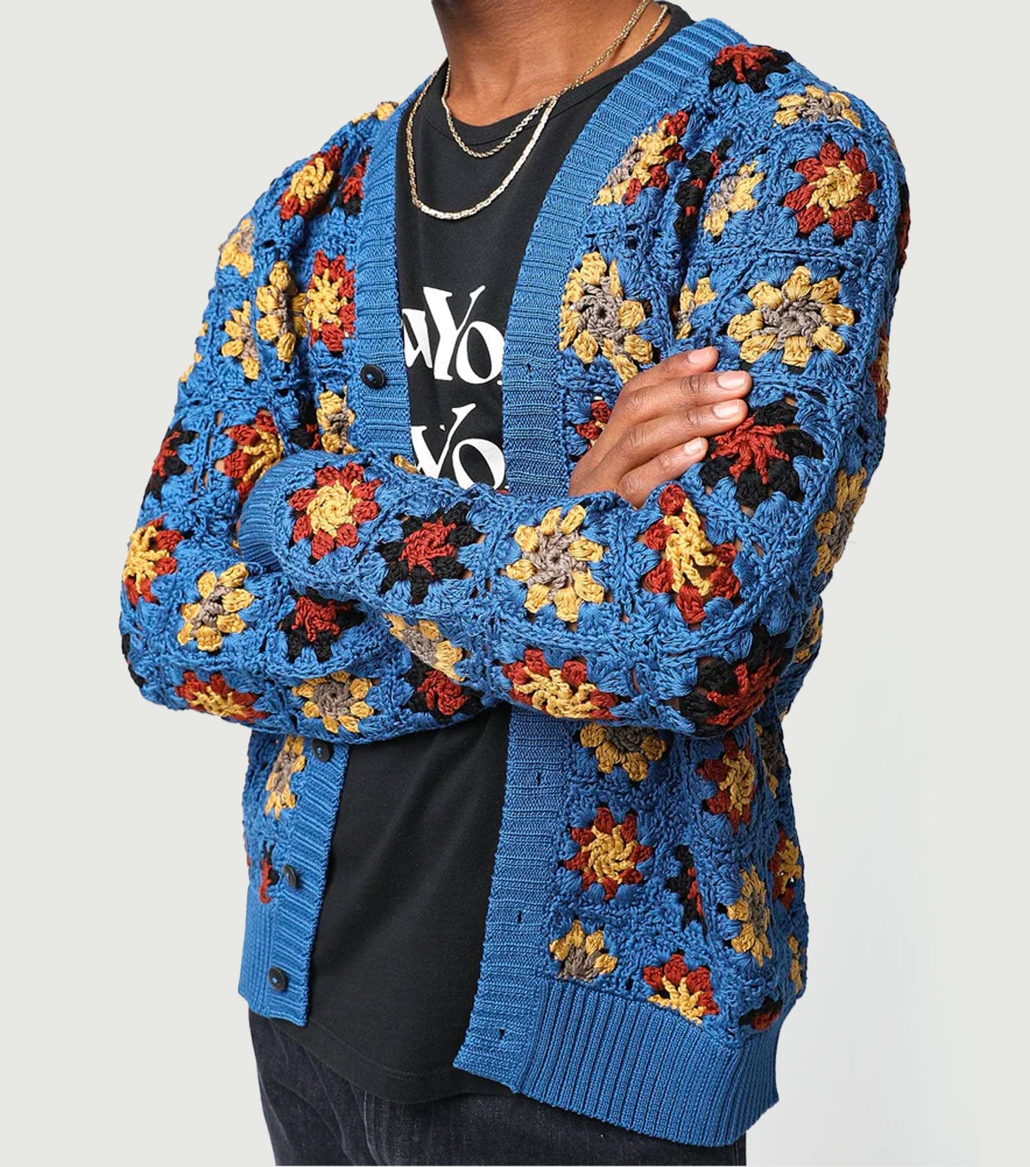 Hand Crochet Pima Cardigan - Corridor