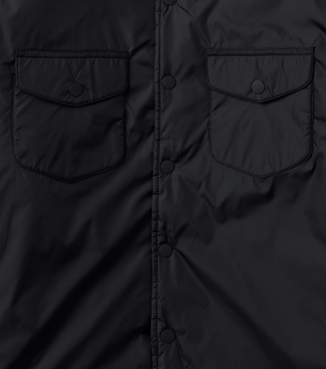 Nylon Limonta Overshirt Jacket Black - BLAW