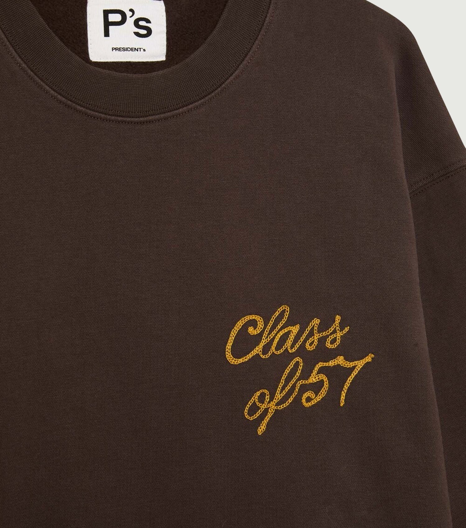 Crew P'S Sweater Cornelly Brown - President's