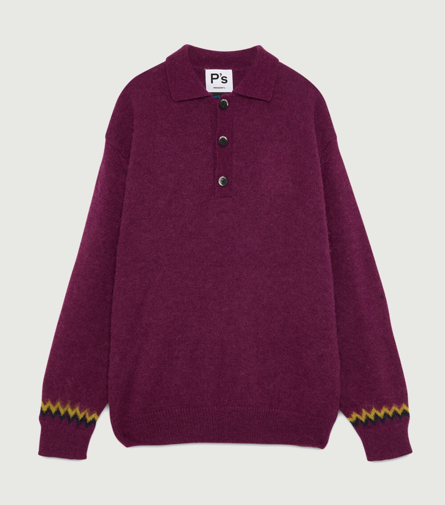 Polo Over Alpaca Brushed Red - President's