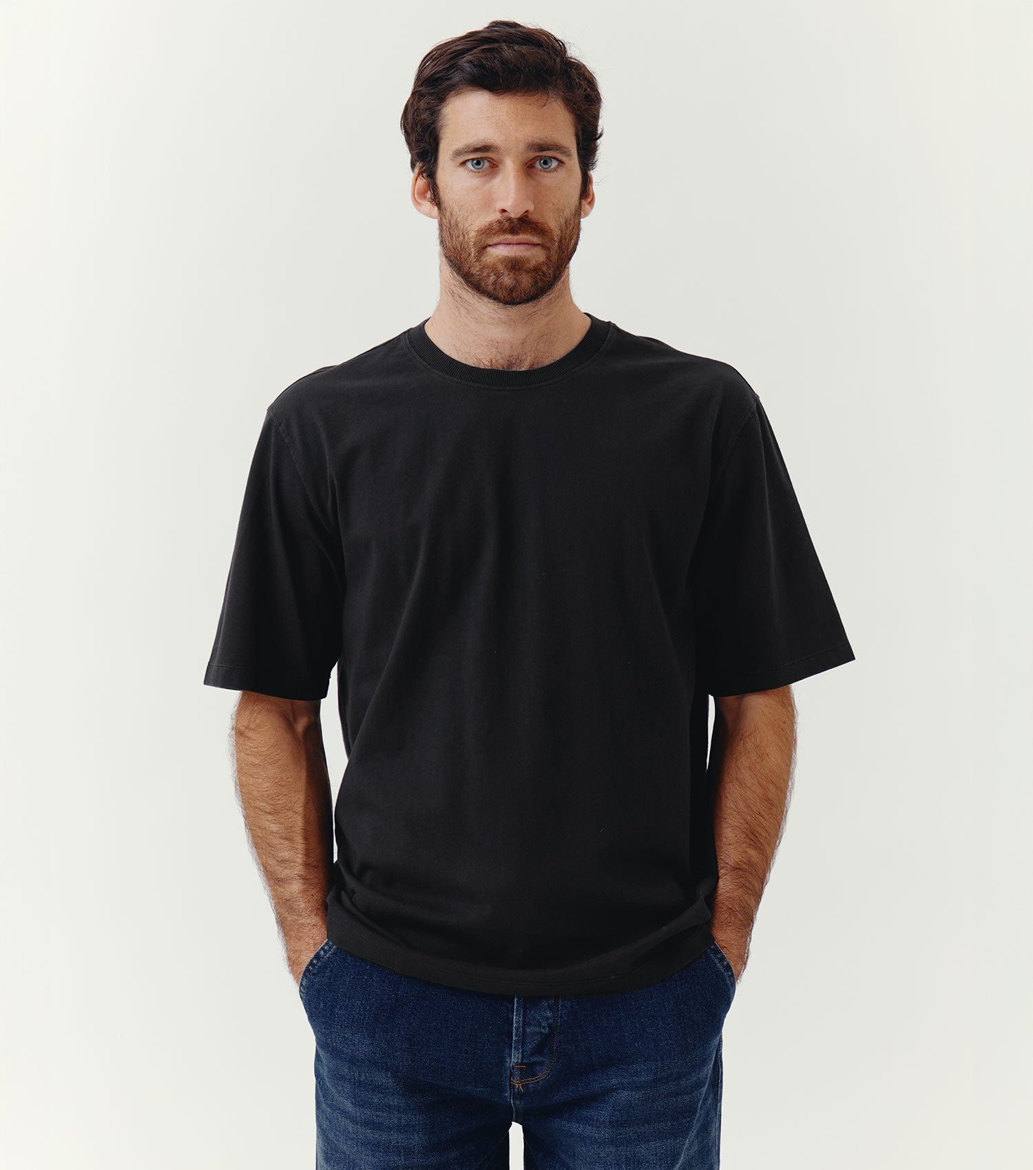 Organic Cotton Heavy T-shirt Charcoal - BLAW