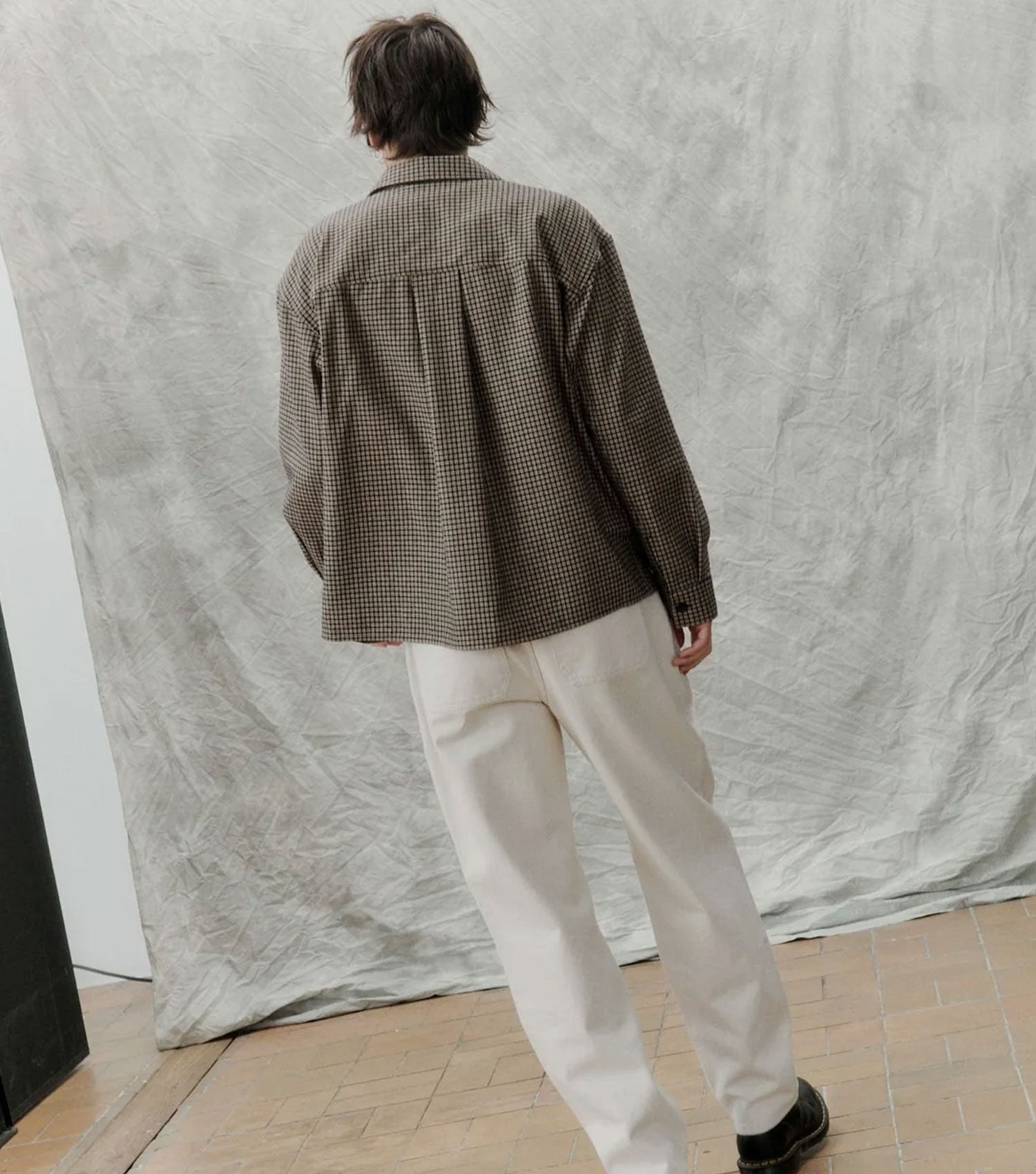 Venture 3578 Taupe Check - Libertine_Libertine