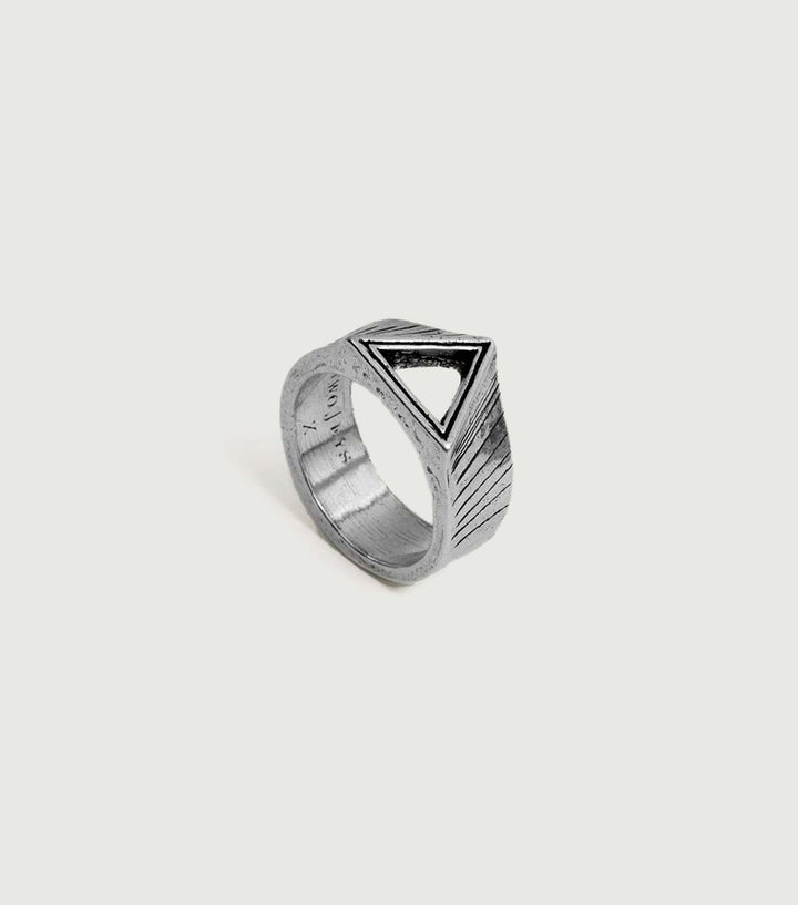 Triangle Ring Silver - TwoJeys