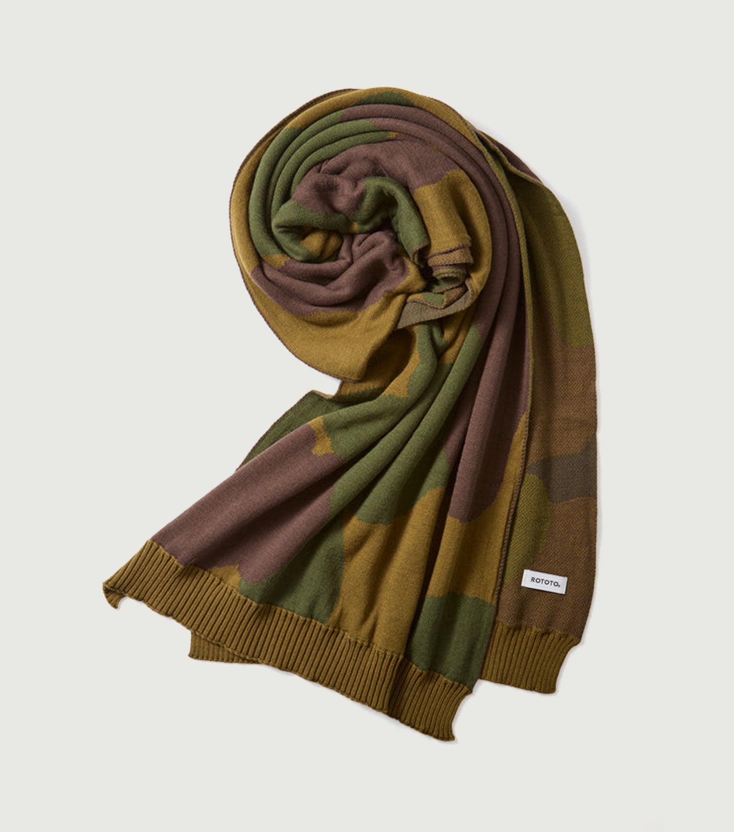 Duck Camo Cotton Shawl Muffler - Rototo