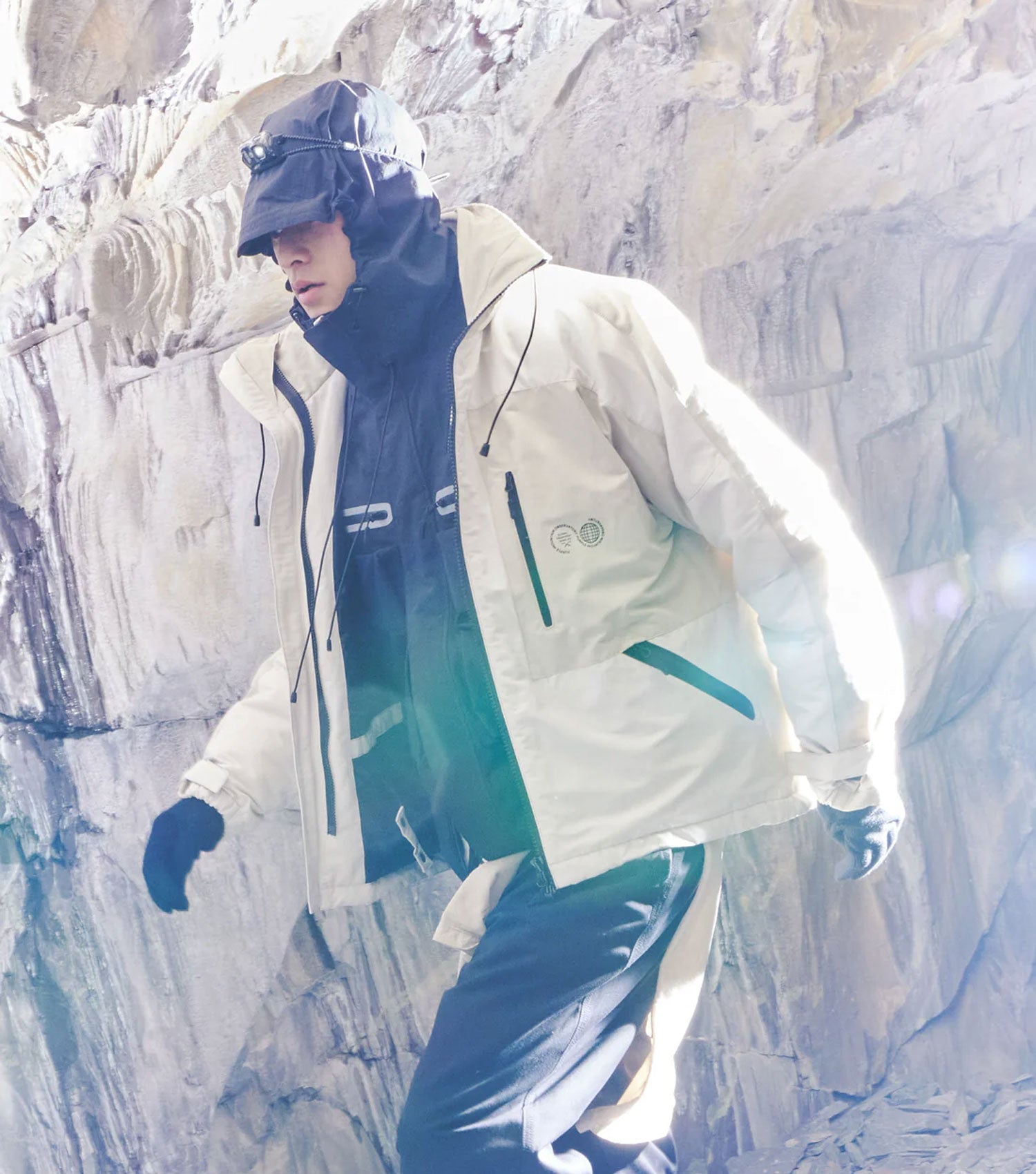 Stone Modular Alpine Jacket - Purple Mountain