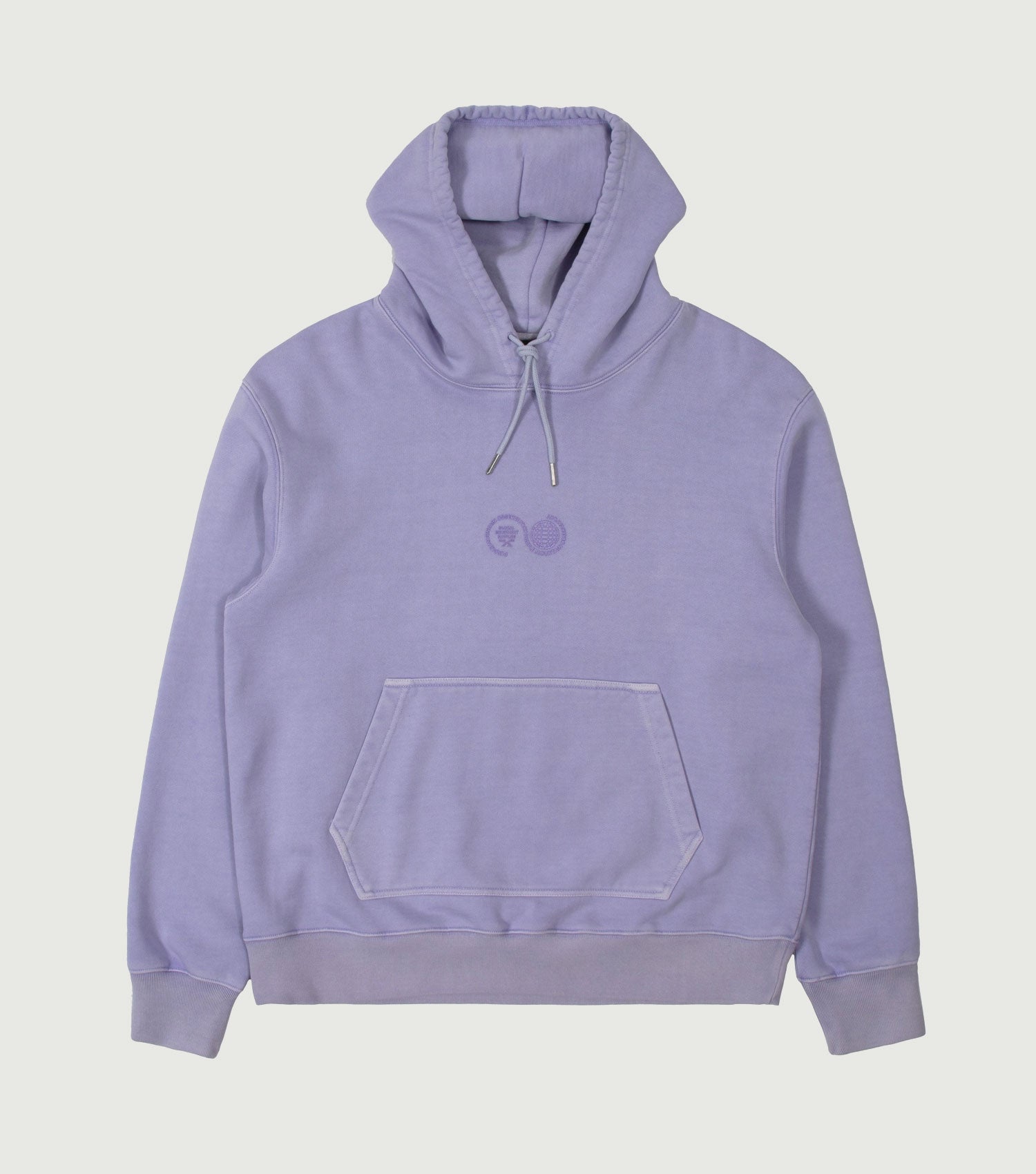 Lilac Garment Dye Hoody - Purple Mountain