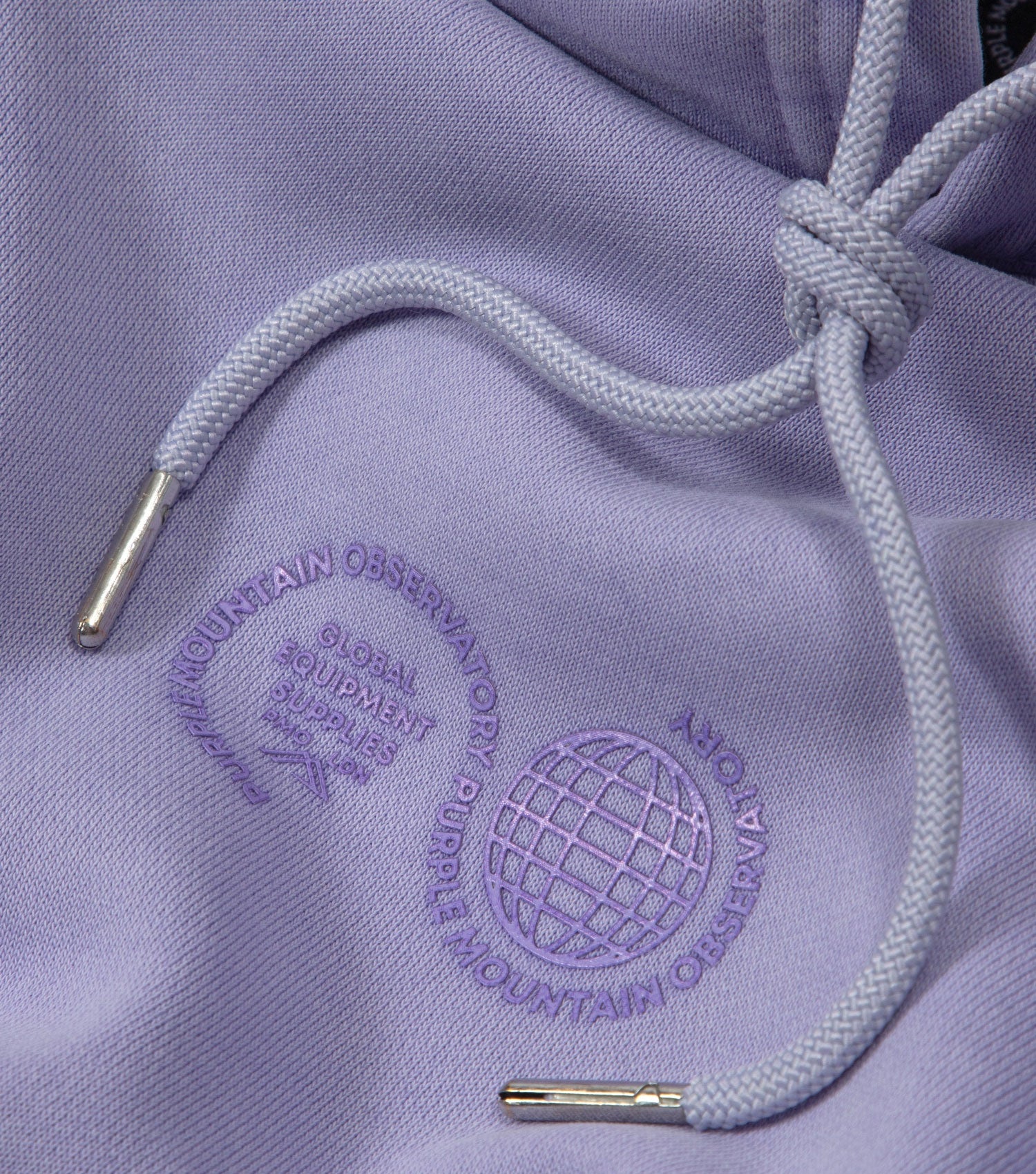 Lilac Garment Dye Hoody - Purple Mountain