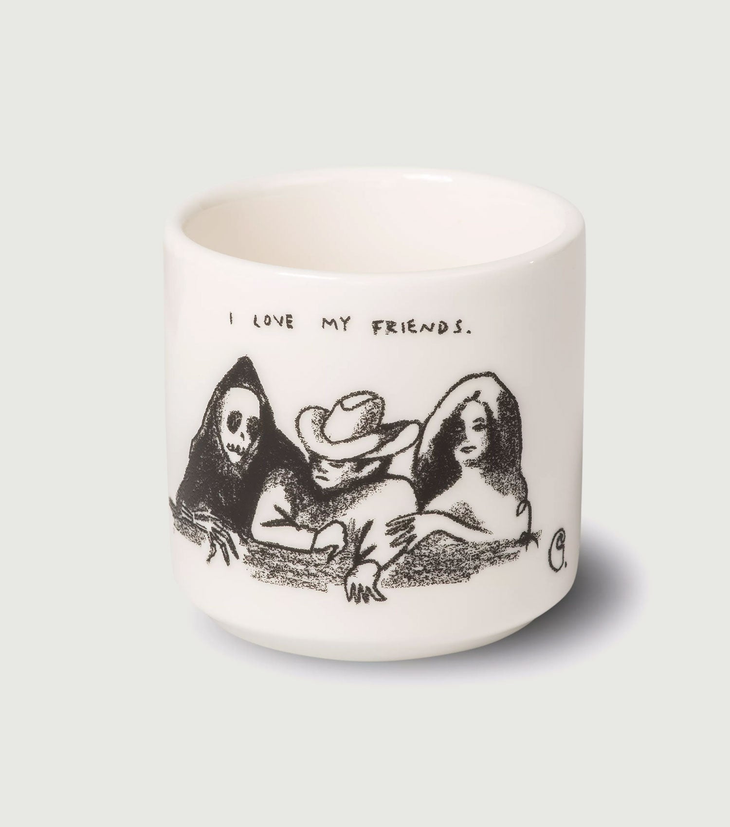 Pepe friends Mug Porcelain White/Black - Carhartt