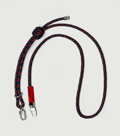 Rope Strap 8.00mm Orange Navy - Topologie
