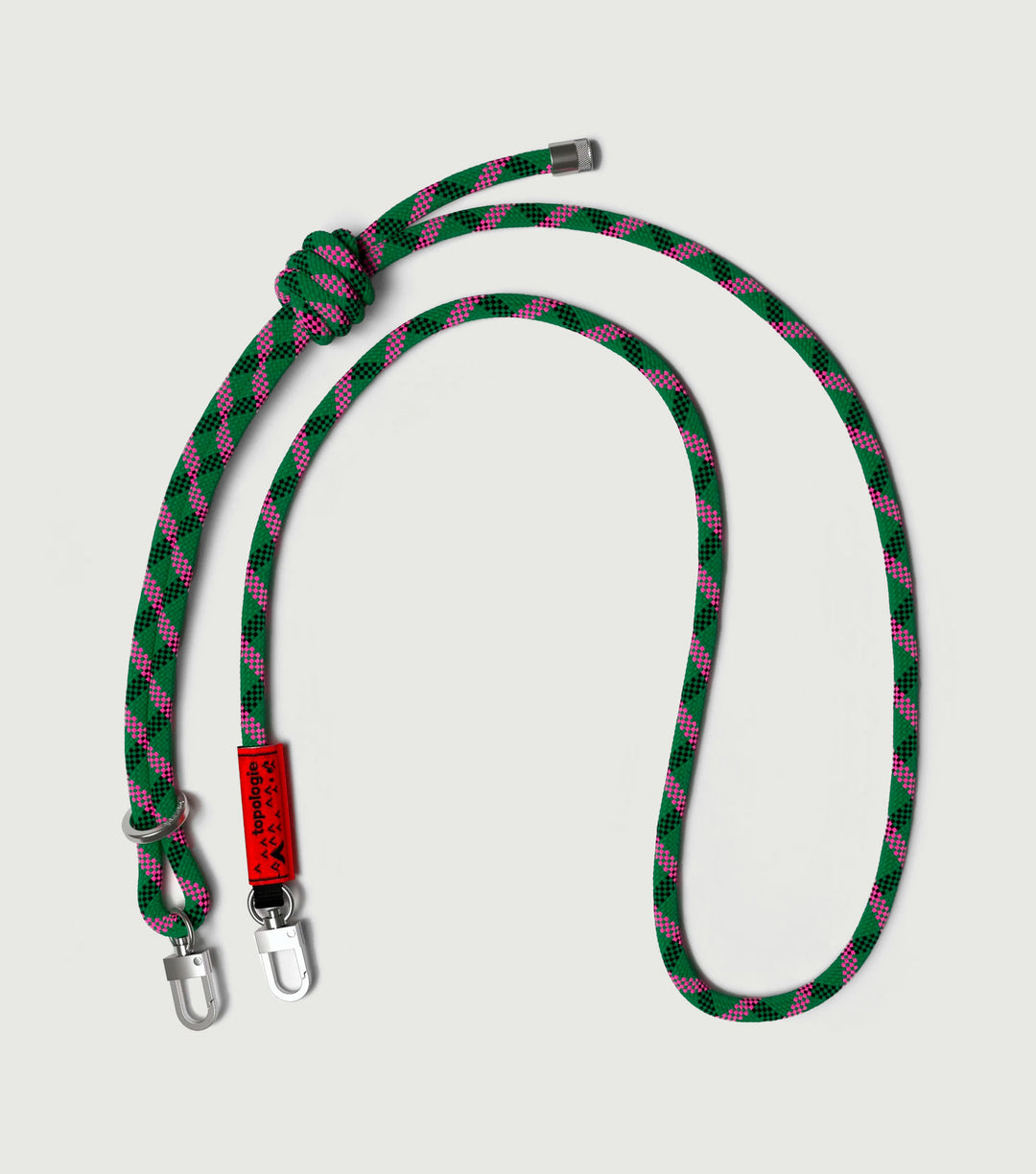 Rope Strap 8.00mm Emerald Pink - Topologie