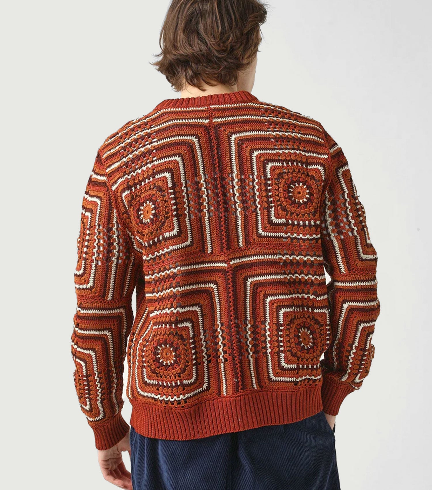 Siena Crochet Cardigan Brown - Corridor