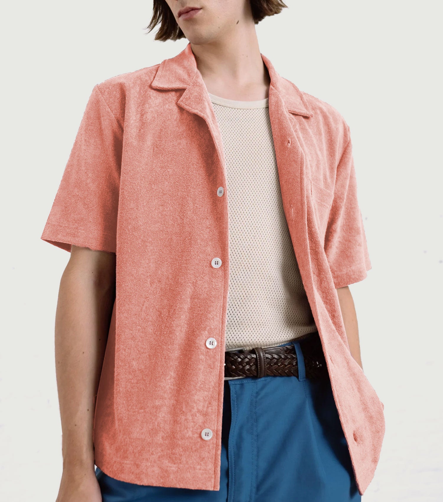 Shirt Cocktail in Towel Salmon - Howlin'