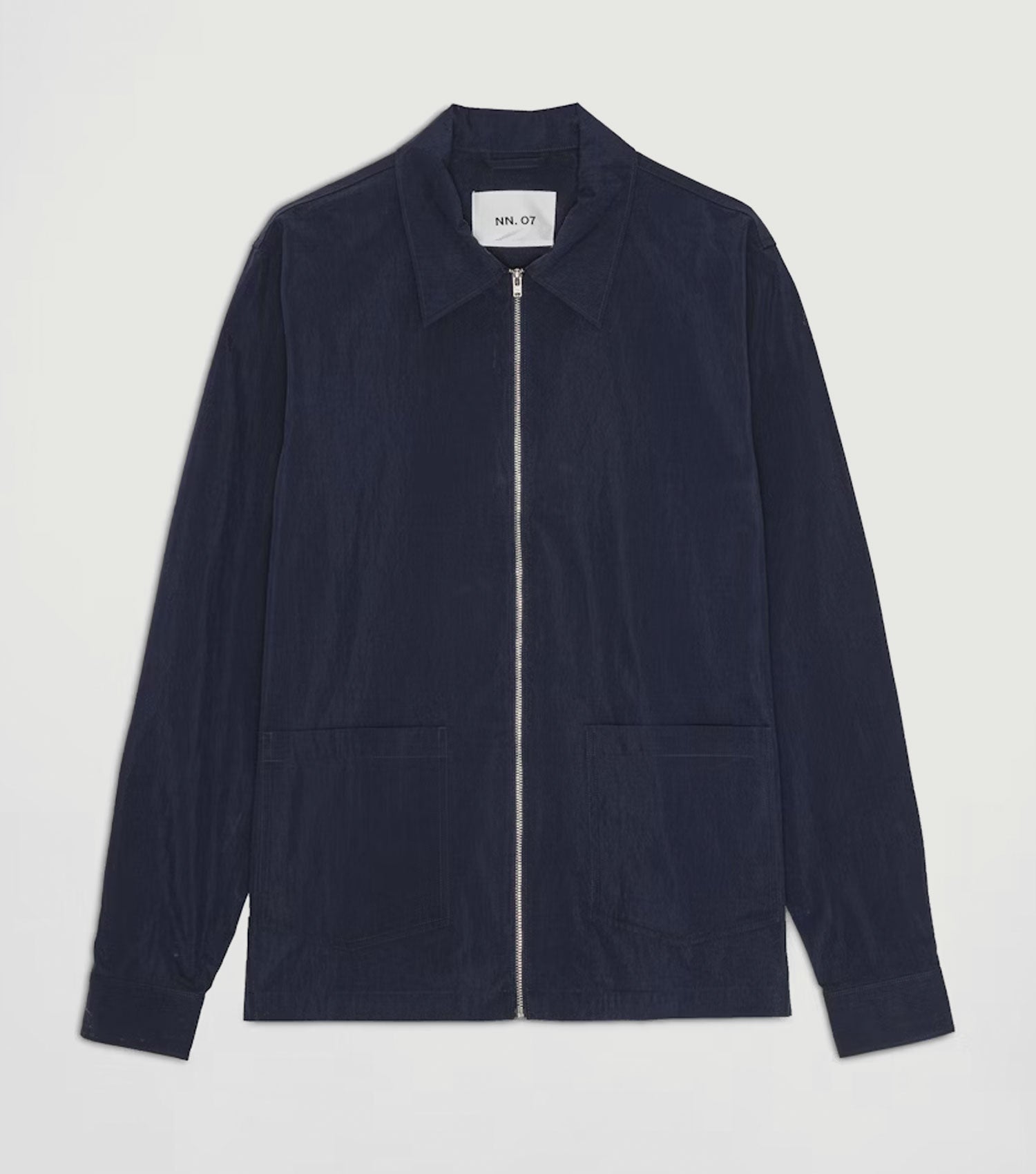 Virgil Poplin Hybrid Navy Blue - NN.07