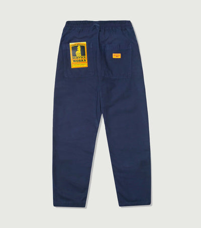 Classic Canvas Chef pants Navy - ServiceWorks