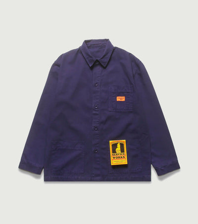 Classic Coverall Jacket Navy - ServiceWorks