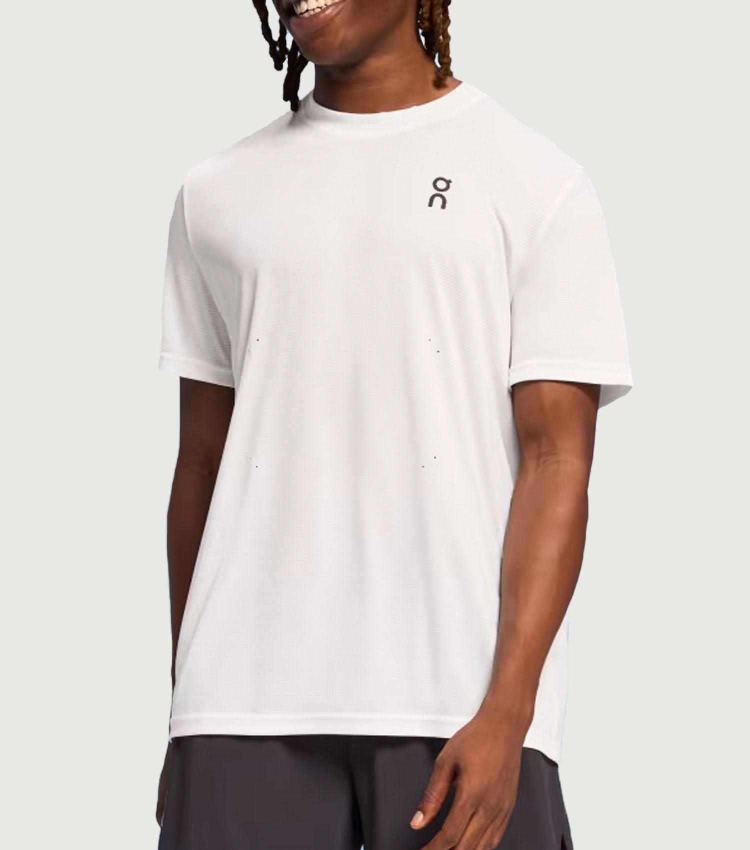 Pace-T Men Undyed-White - On Running