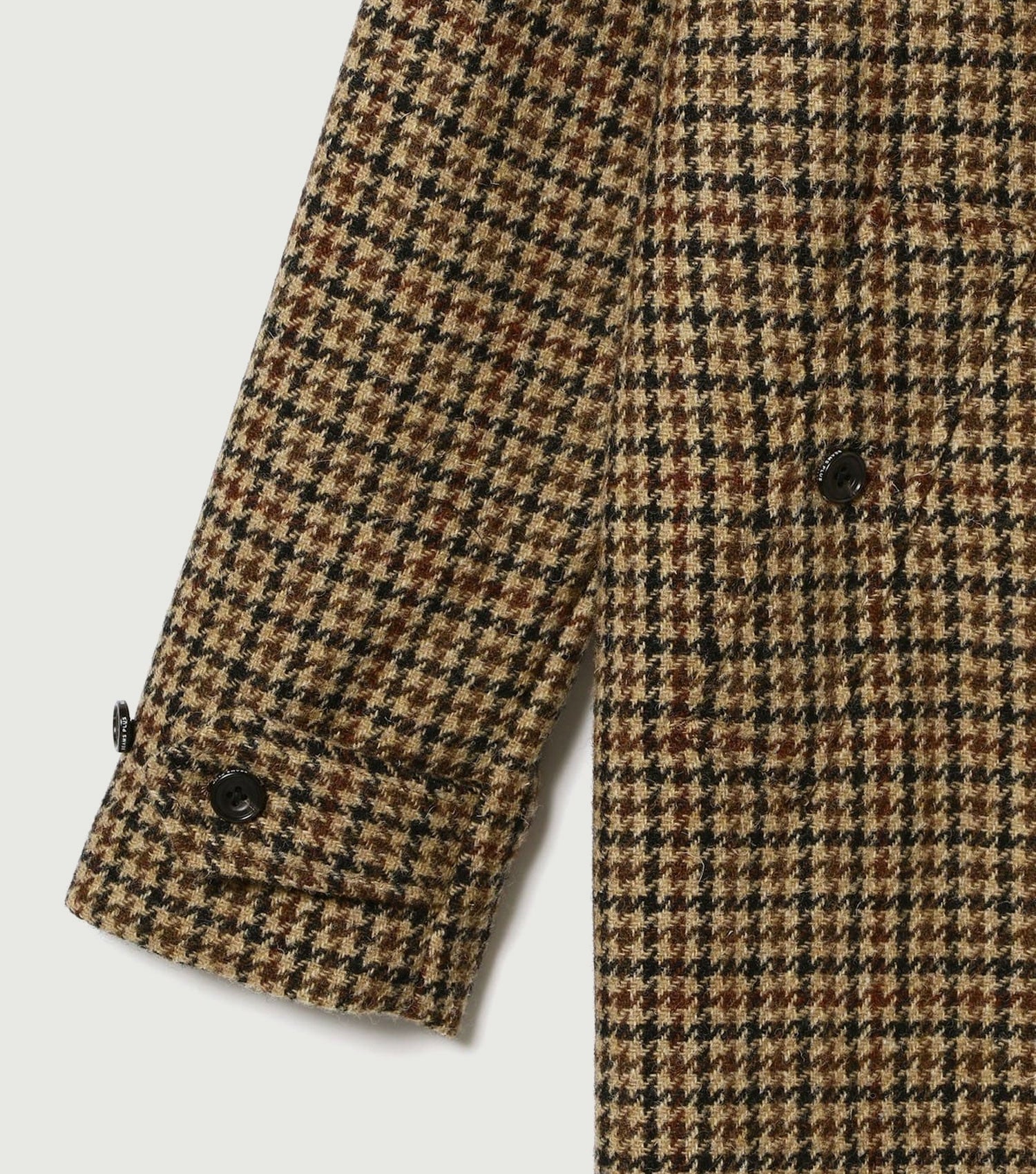 Bal Collar Coat Harris Tweed Gun Club - Beams Plus