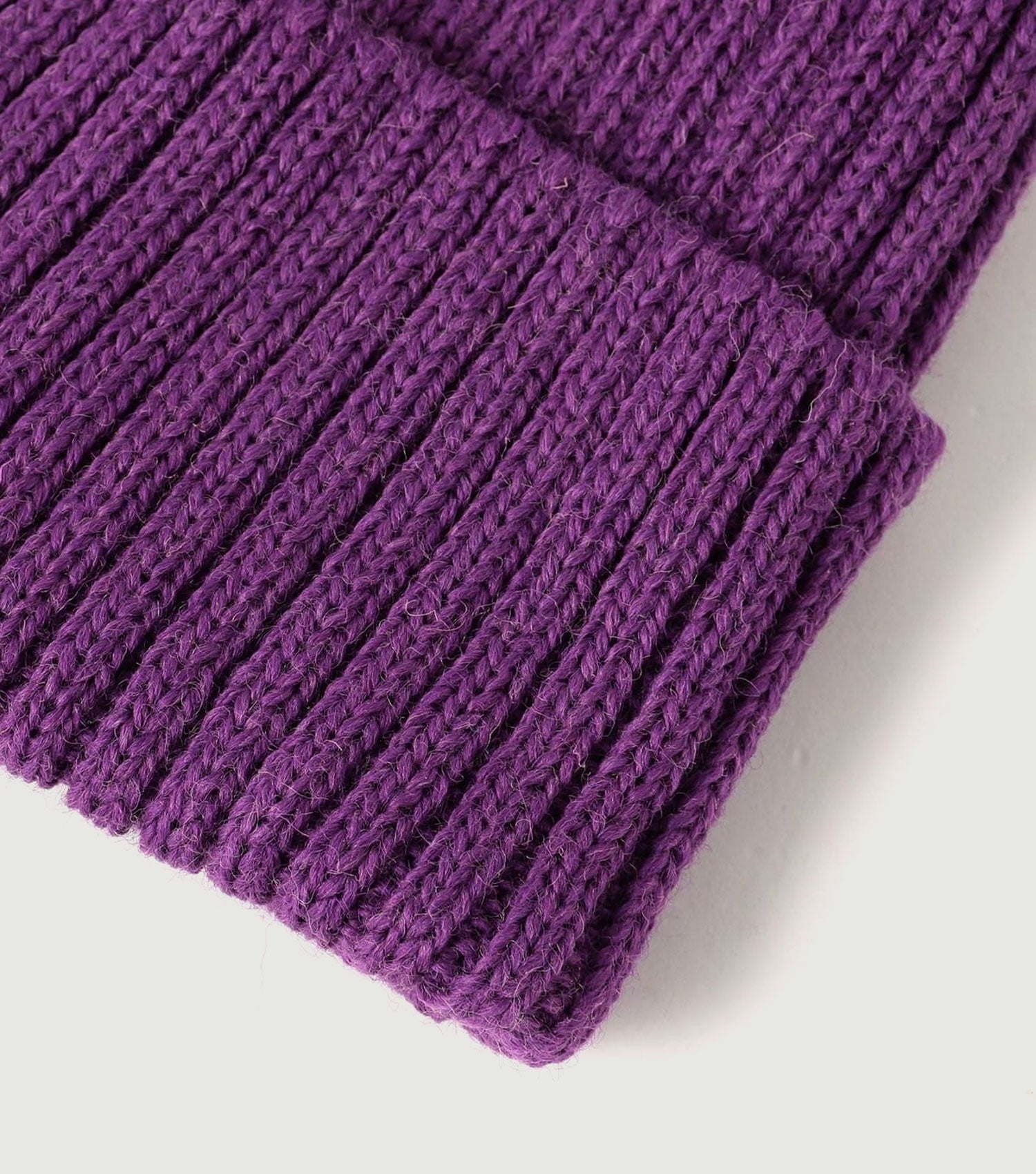 Wool Watch Cap Purple - Beams Plus