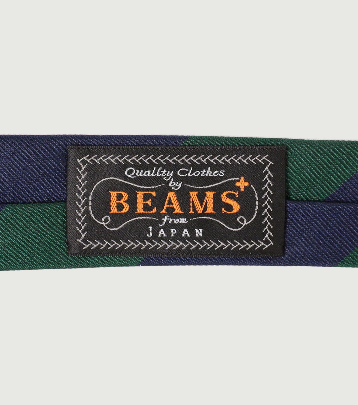 Ivy Tie Regimental Stripe Green - Beams Plus