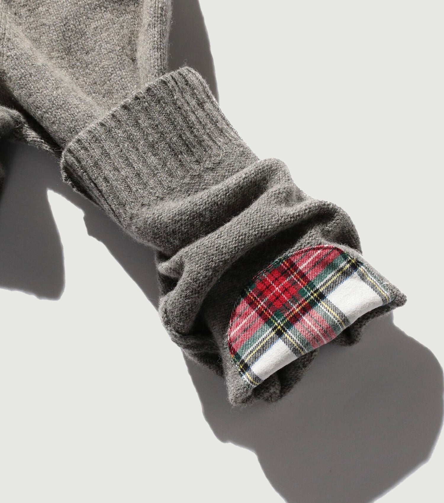 Cardigan Elbow Patch Grey - Beams Plus