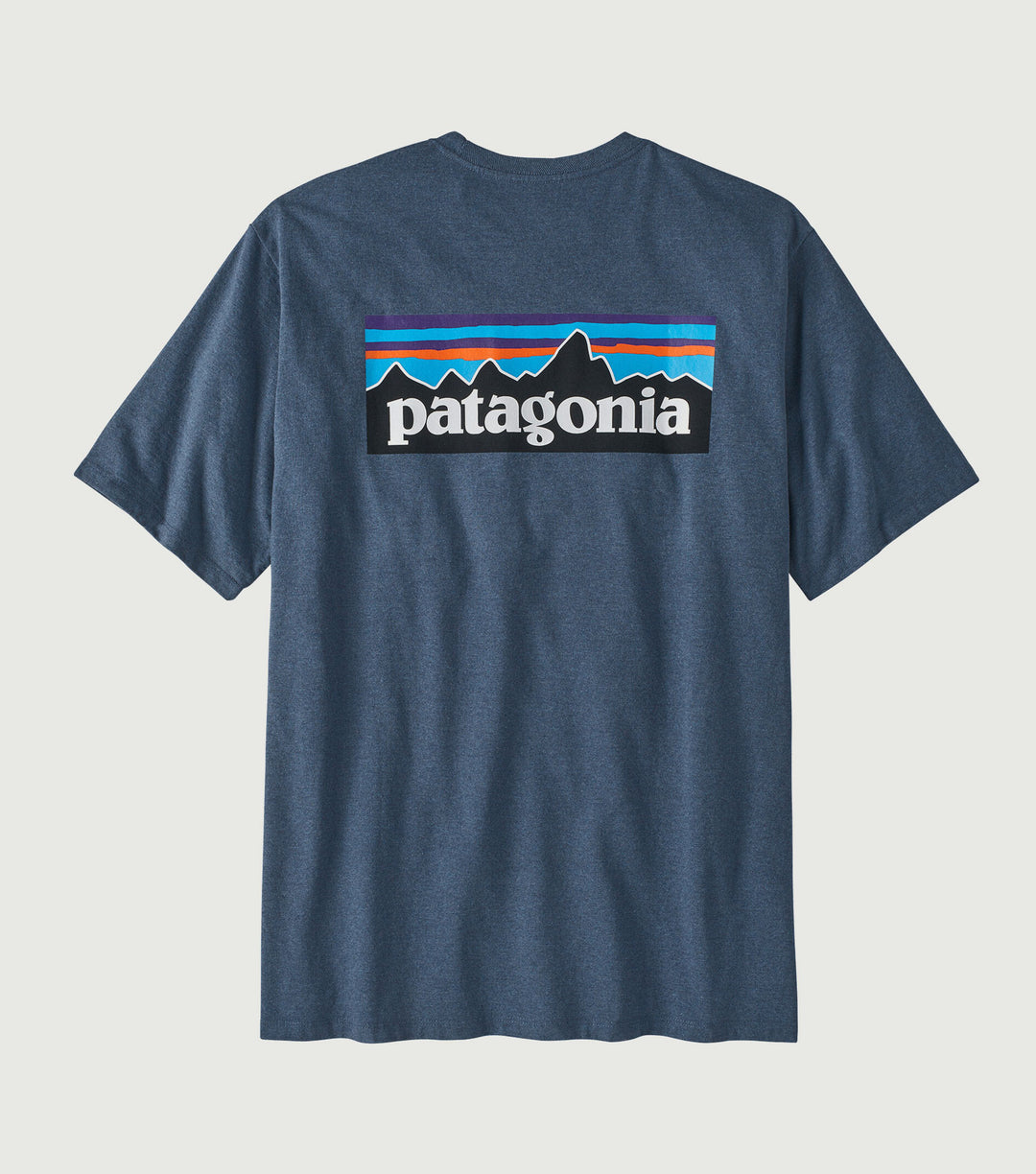 M's P-6 Logo Responsibili-Tee Blue - Patagonia