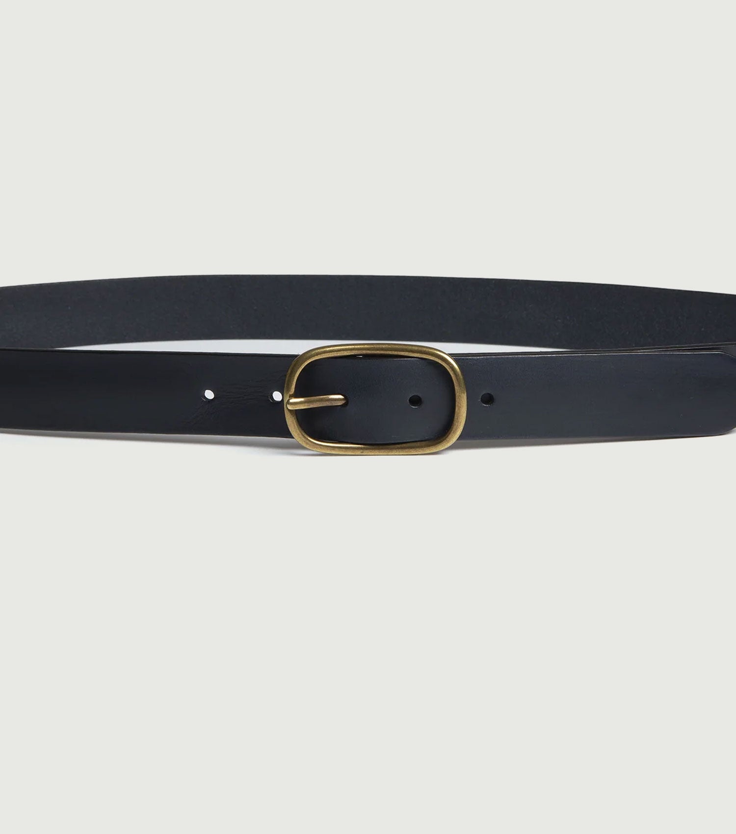 New Raw Belt Plain Navy - Edmmond Studios